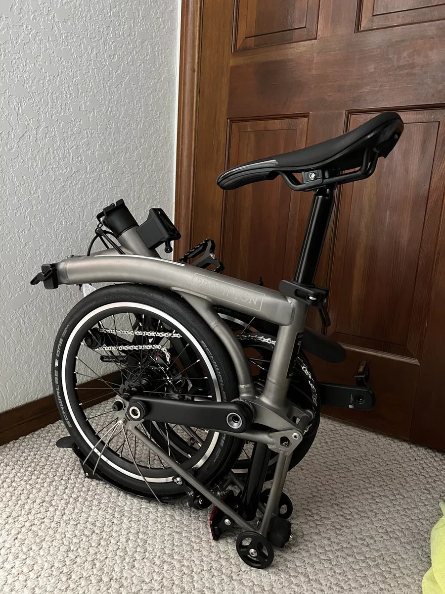 Brompton T Line Urban Titanium 4 speed Size S Handlebar Brand New Never Ridden