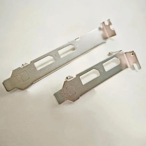 Low Profile Full High Bracket DP+DP for Lenovo GT1010 R5 R7 Graphics Video Cards - Picture 1 of 6