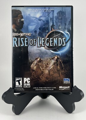 Rise of Nations: Rise of Legends (PC CD-ROM) Big Box CIB COMPLETE