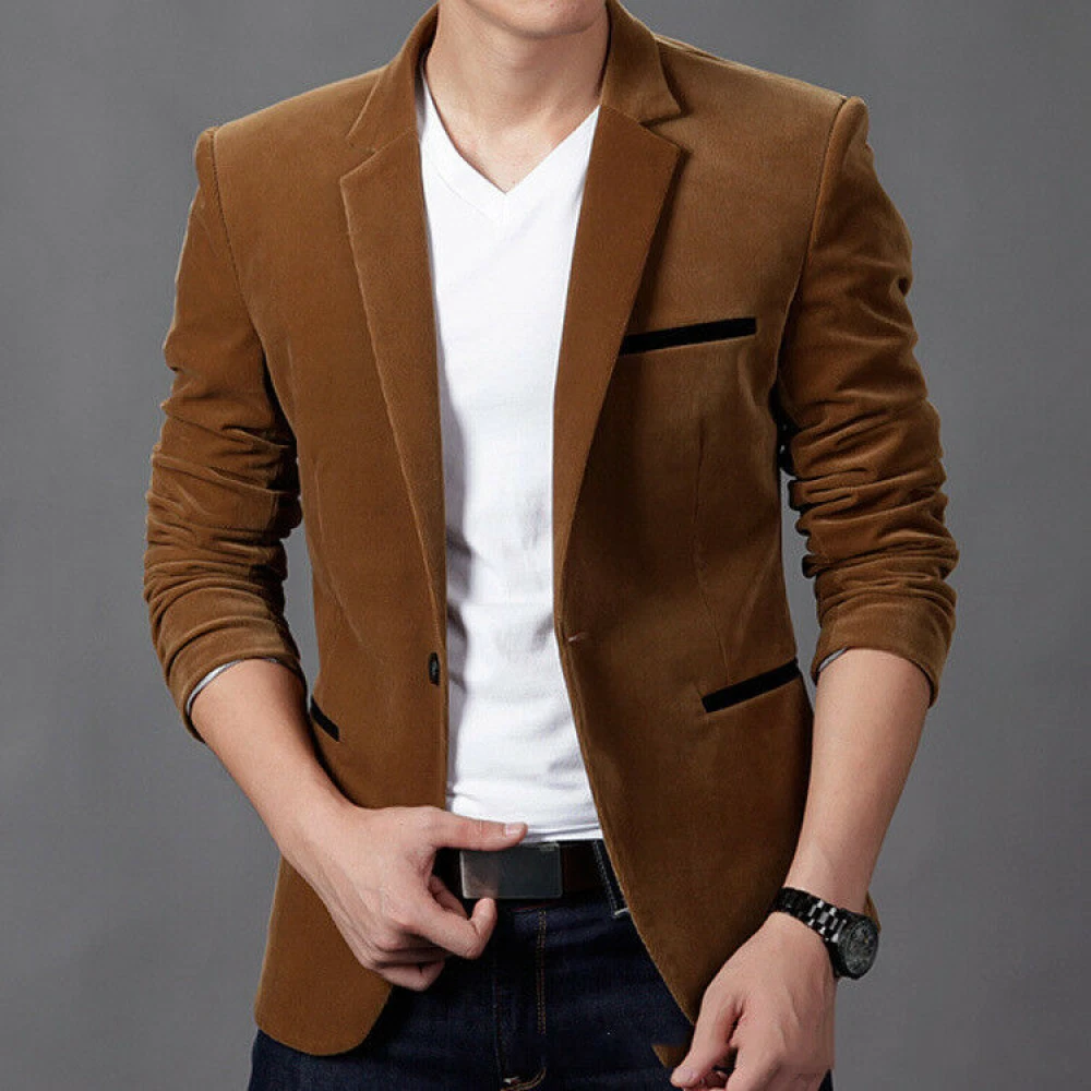Mens velvet shop blazer canada