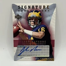 2004 Upper Deck Foundations Signature Foundations John Navarre #JN