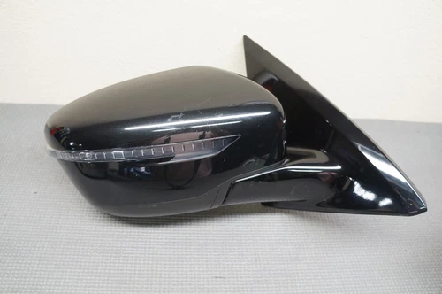 2017-2020 NISSAN PATHFINDER RIGHT HAND PASSENGER SIDE POWER SIDE MIRROR BLACK