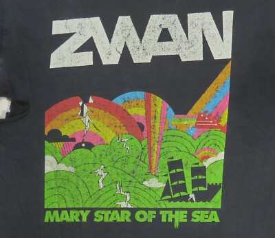 激レアZWAN ヴィンテージTシャツ Zwan Vintage Distressed T Shirt 2002 Mary Star Concert Tour