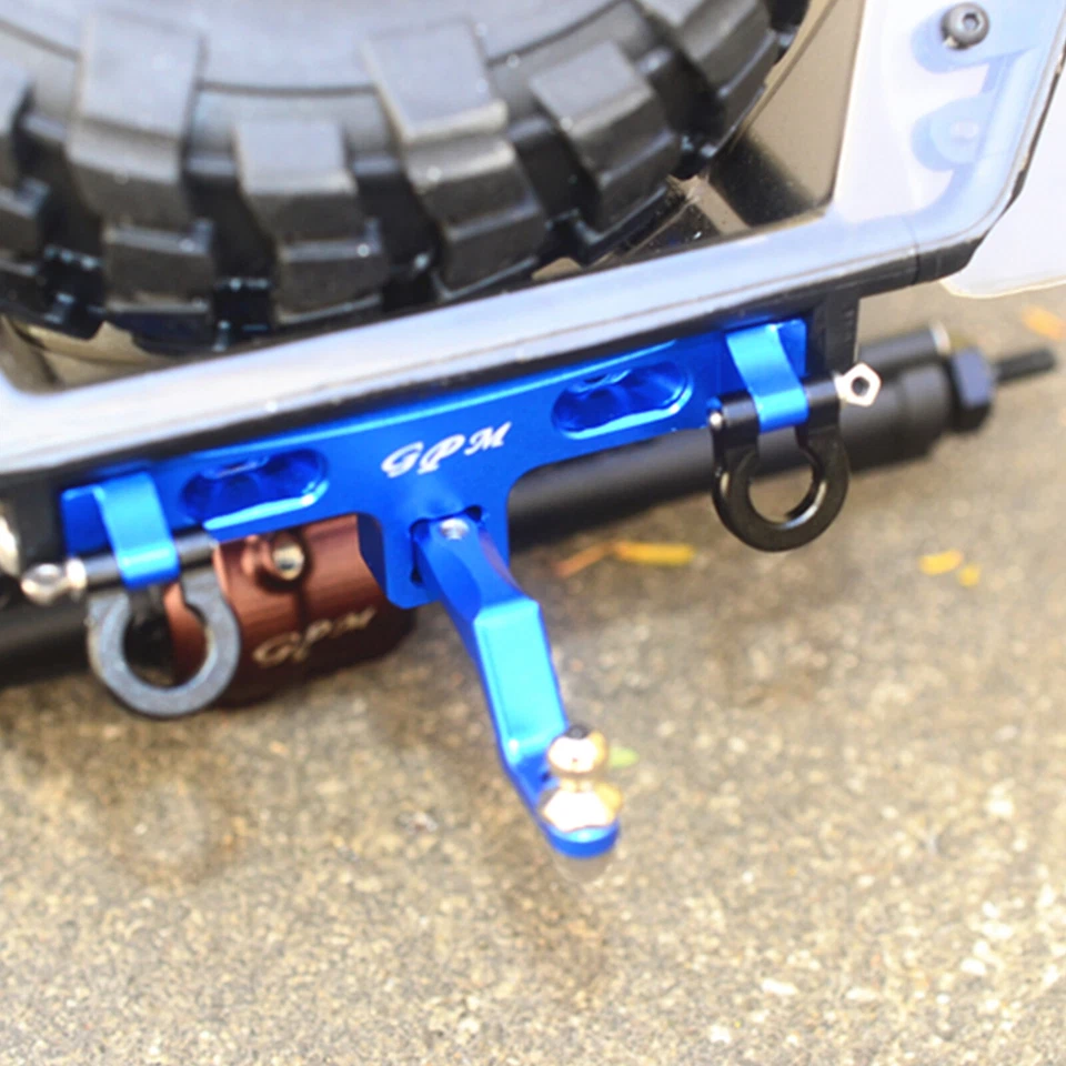 Rear Bumper U-shaped Towing Hook Set for AXIAL SCX10 II UMG10 4WD 1/10 RC Car - Image 2 of 4