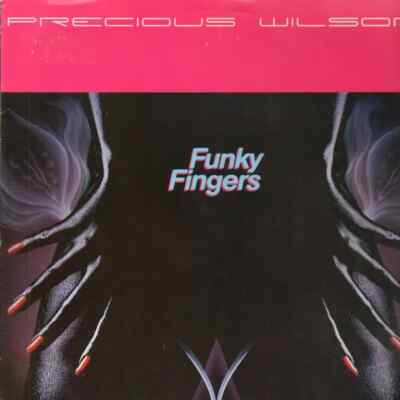 Precious Wilson Funky Fingers NEAR MINT Hansa Vinyl LP