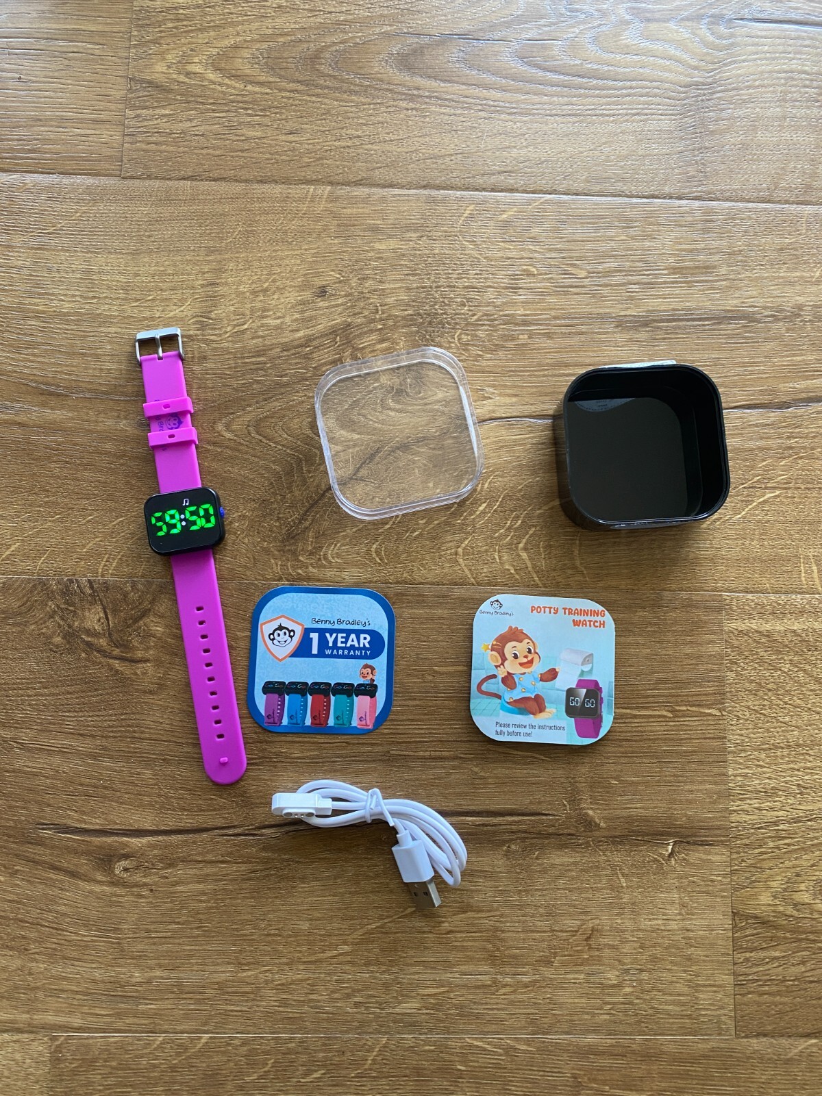 Benny Bradley s Potty Training Watch Purple W charger Excellent Tested benny-bradley-s-potty-training-watch-purple-w-charger-excellent-tested