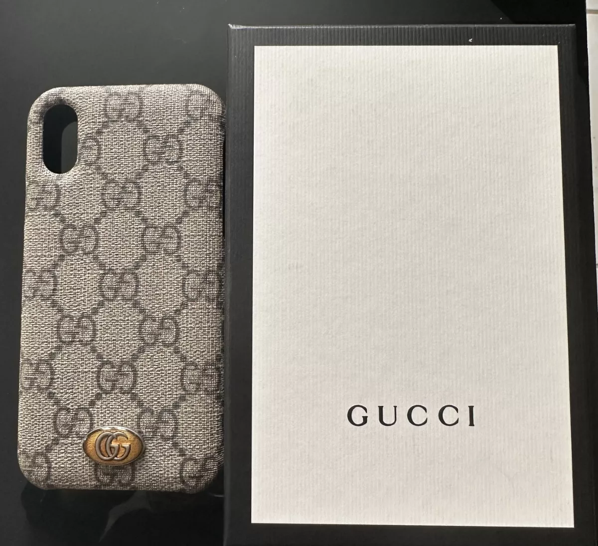 Authentic Gucci GG Ophidia Iphone X case (no defects)
