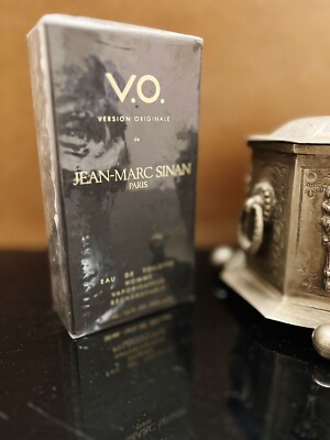 V.O. VERSION ORIGINALE Jean-Marc Sinan EDT 100 ml 3.4 oz RECHARGEABLE SPRAY BNIB