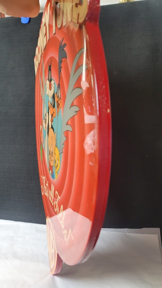 Vtg 90s Looney Tunes Gallery 92 Glazercut Wall Art | eBay