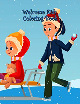 Welcome Kids Malbuch: Eine lustige Geschenkidee für Kinder, C - NEU Molly M Clarke 20