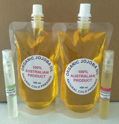 CHEAPEST ORGANIC JOJOBA OIL - FREE ARGAN OIL, ROSEHIP OIL, VITAMIN E, ALMOND OIL