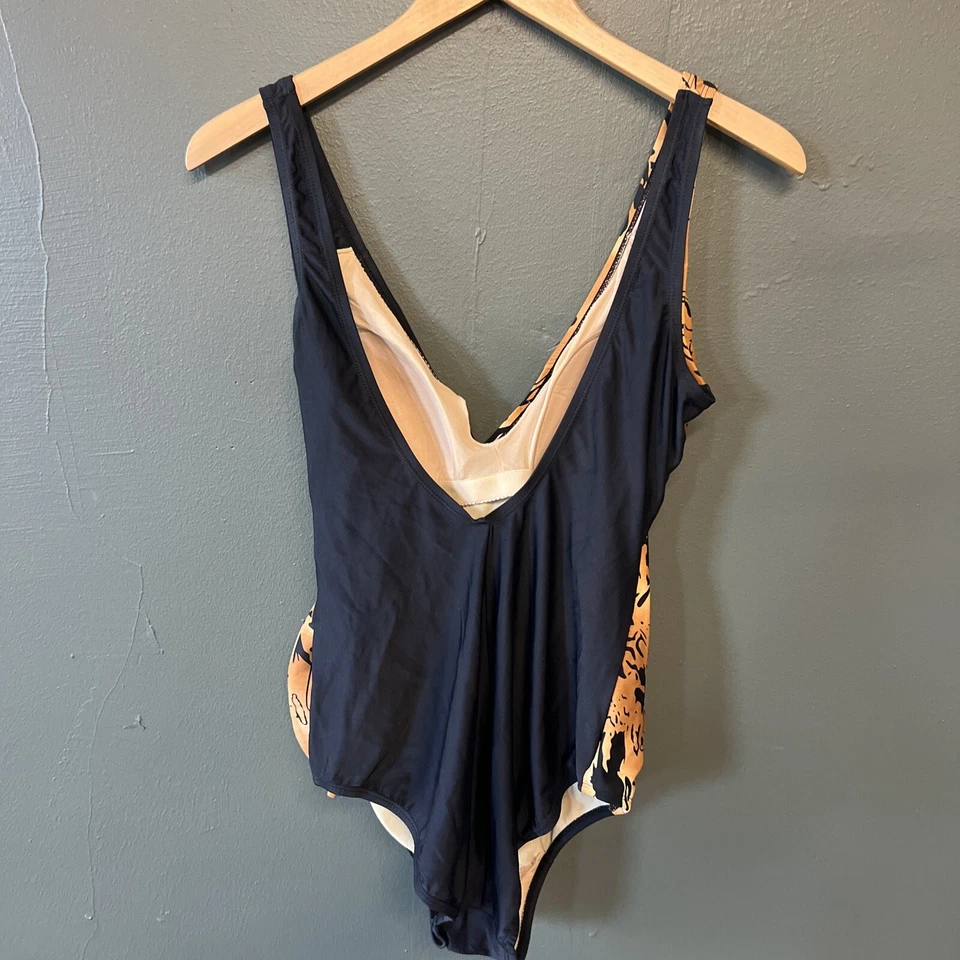 Traje de baño Shore Shapes 14 estampado traje de baño adelgazante para mujer Foto 2 de 3