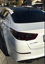 FITS 2014-2015 Kia Optima vinyl tail light covers tints smoked 8 pieces