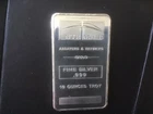 10 oz Silver Bar NTR Metals .999 Pure Silver Bar