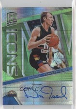 2018 Panini Spectra Icons Neon Green Prizm 31/49 Dan Issel #IA-DIS Auto HOF fm0
