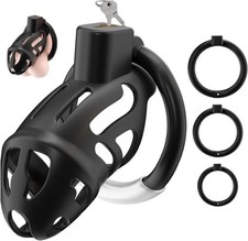 Herren BDSM Keuschheitskäfig Neues Cobra Chastity Cage Upgrade With Lock