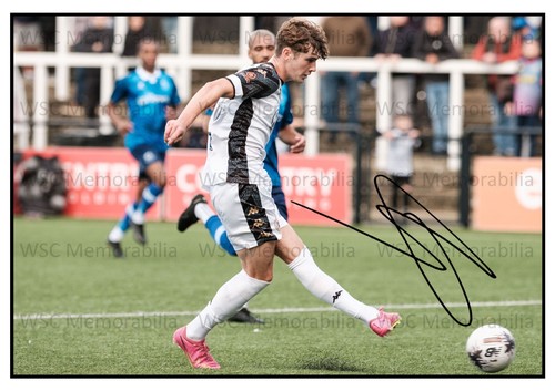 12126. Ben Krauhaus Signed Pictures (A4 Prints) Brentford Bromley