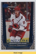 2025-26 Upper Deck Series 1 Encore Blue Sebastian Aho #E-54 READ b3q