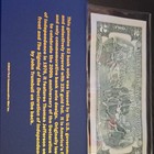 $2 Novelty Banknote 22K Gold Foil 24 Karat Gold Edition Note — photo 3