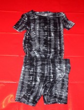 Cat  Jack Gray Tie Dye Size 4 2 Piece Sleepwear Top  Bottoms NWT 