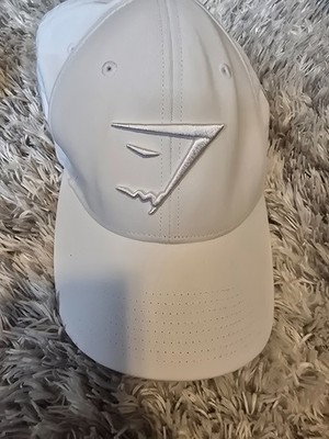 Gymshark Hat Cap Strap Back Black Performance Hat Athletic Gym Outdoors Mens
