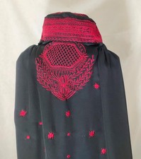 Afghan Burqa: Embroidered Islamic Veil Abaya