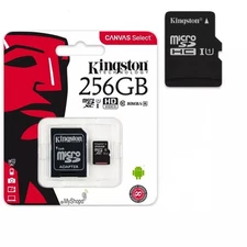 Kingston 64/128/256GB Micro SD Card SDHC/SDXC Class10 UHS-I Memory Card TF