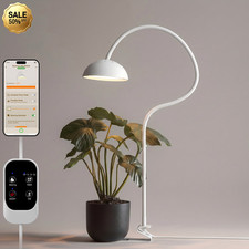Grow Lights for Indoor Plants Full Spectrum LED Stepless Dimming and Timer