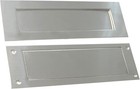 Front Door Mail Slot, Victorian, Letter Box Plate, Stainless Steel