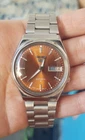 Seiko 5 Automatic Vintage  Watch  Peach Dial Day / Date 7009 movement @ Japan