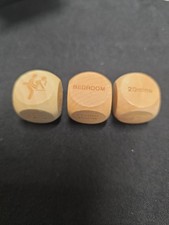 Sex! Wood Dice Couples Foreplay Game