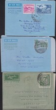 PAKISTAN 3 various aerogrammes used to New Zealand.........................D8955