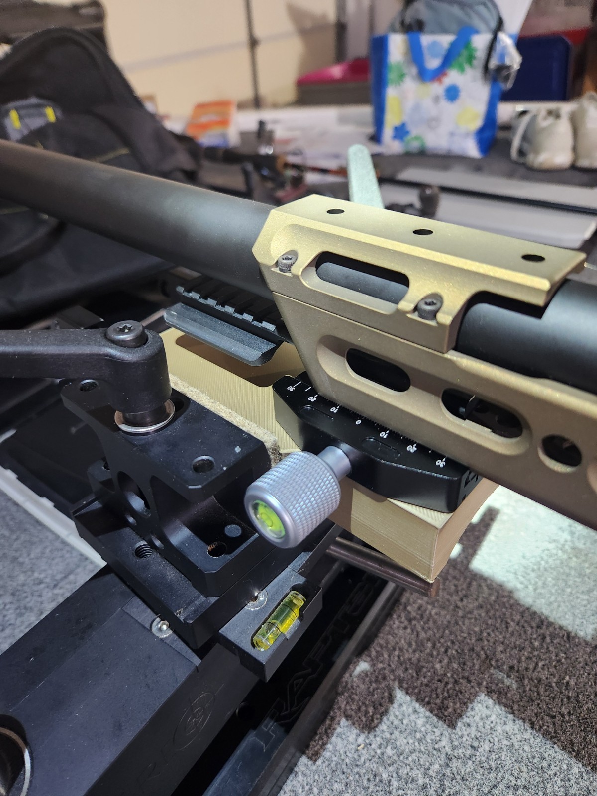Homemade Rimfire Benchrest Adapter ARCA to 3