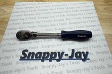 Snap-on Tools NEW CLASSIC BLUE Hard Grip 1/4" Drive LONG Flex Ratchet THLFD72B