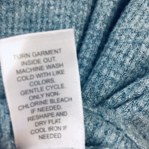J. Jill Wearever Collection Damenpullover 3/4-Ärmel Waffelmuster Wasserfallausschnitt 2X - Bild 5 von 7