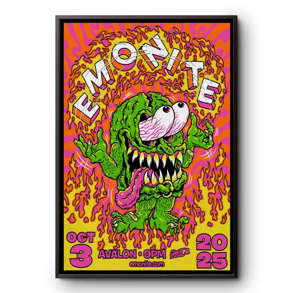 Emo Nite Sudbury Tour October 3 2025 Poster