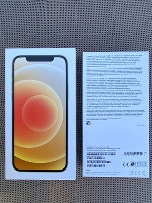 # OVP Original Appel iPhone 12, White 64 GB Verpackung Karton Schachtel Box #