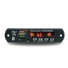 DC12V Bluetooth MP3 WMA Decoder Board Audio Module Car 2 15W Amplifier USB TF FM