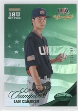 2013 USA Baseball Champions Certified National Team Mirror Green Ian Clarkin fm0