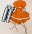 Vintage GI Joe 12" Original Accessories Scuba Tank Life Vest Preserver 1960s