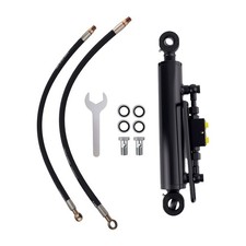 New Hydraulic Top Link 16 1/8-22 7/16''with Locking Block Inc.2 Hoses