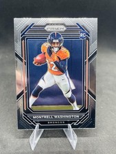 2022 Panini Prizm #356 Montrell Washington Base Rookie Denver Broncos