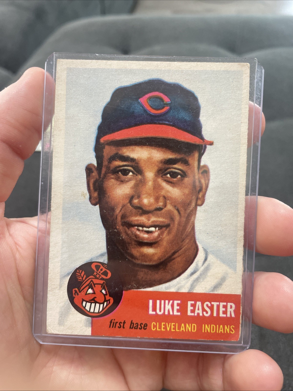 1953 Topps Baseball- Luke Easter #2 Vg-Ex🔥