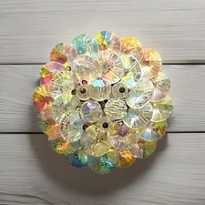 Beautiful Vintage Unsigned Vendom AB Crystal Brooch