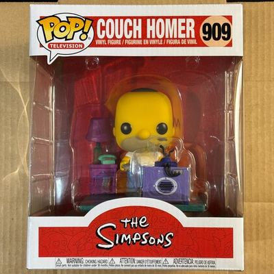 #ad Funko Pop Couch Homer #909 The Simpsons Homer Simpson Deluxe TV $27.95