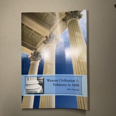 Western Civilization 1: Prehistory To 1600 Paper Back Book