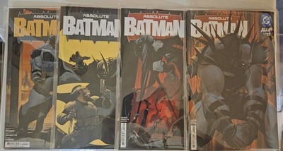 Absolute Batman 1,2,3,4,5,6,7,8,9,12,13,14,15,16,17 + # 15 1:25 & Annual Cov A