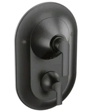 Moen TS2200BL #7 Doux 3 Function Pressure Balanced Valve Trim Only with Double L