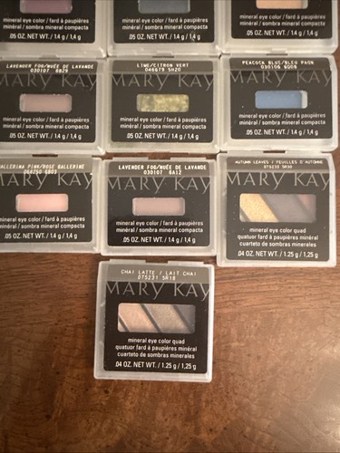 LOT Of Mary Kay ~ Magnetic case Mineral Eye Color and Quad - Picture 4 of 4