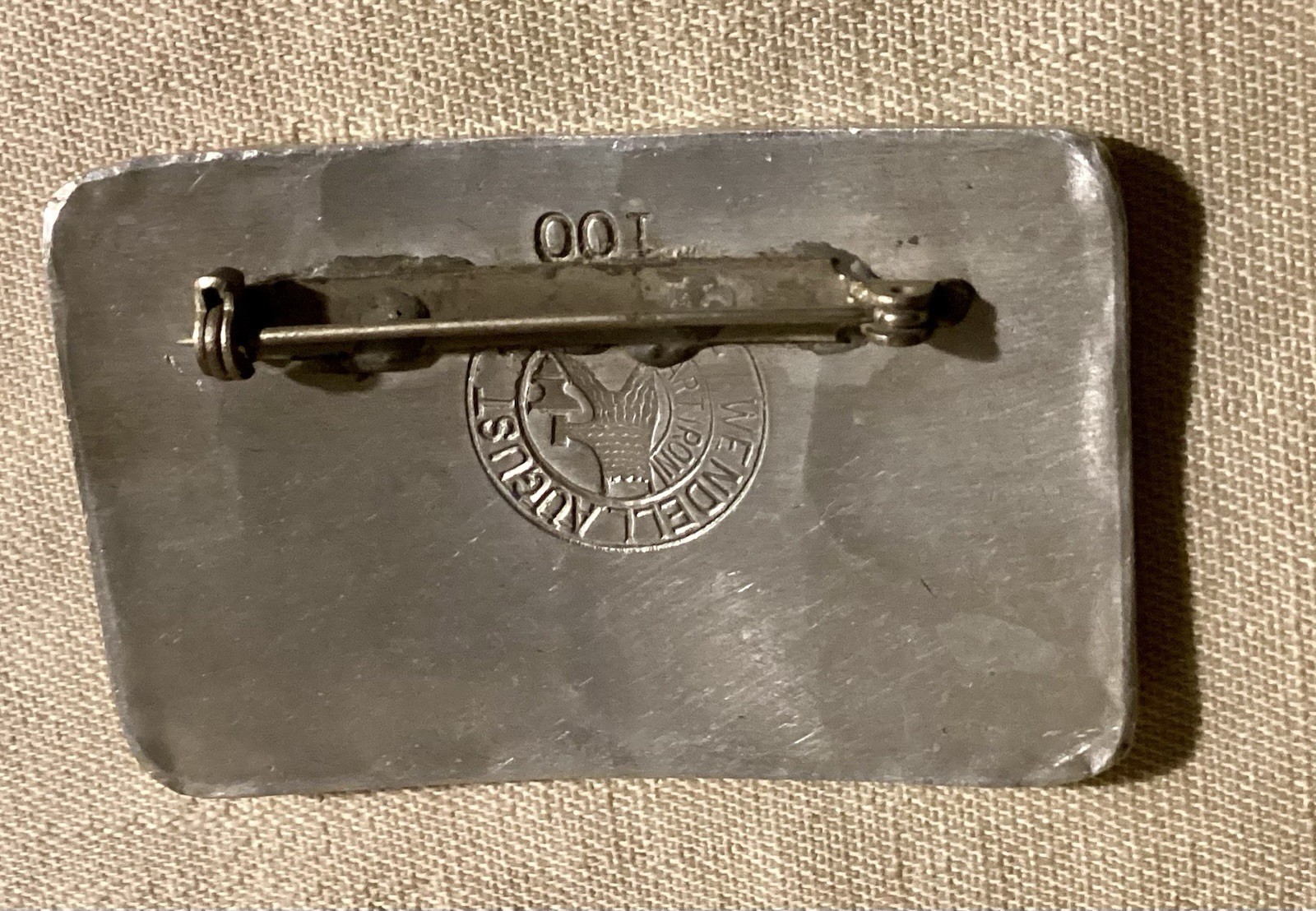 Wendell August Forge ALUMINUM Rectangular FLOWER … - image 2